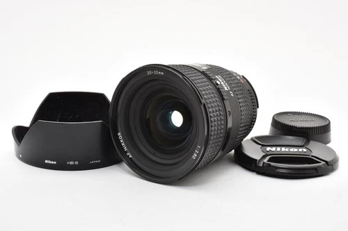 Nikon AF Nikkor 20-35mm f/2.8D Lens w/Hood Caps Wide Zoom Japan 2899959