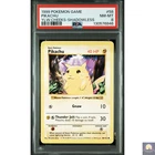 PSA 8 Pikachu Yellow Cheeks Shadowless Base Set 58/102 Pokemon Card 1999