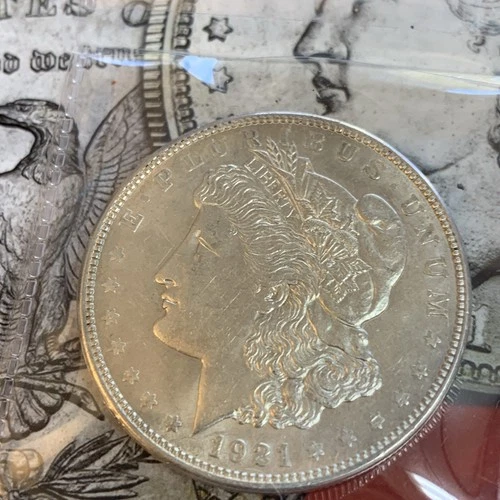 1921 D BU GEM MORGAN SILVER DOLLAR UNC MS+++ U.S. MINT RARE COIN