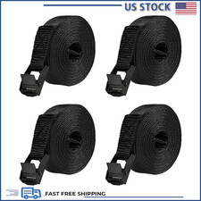 4 Heavy Duty Tie Down Straps 3.3x1 Adjustable Cam Buckles Easy Pull Release M 4 Heavy Duty Tie Down Straps 3.3x1 Adjustable Cam Buckles Easy Pull Release M