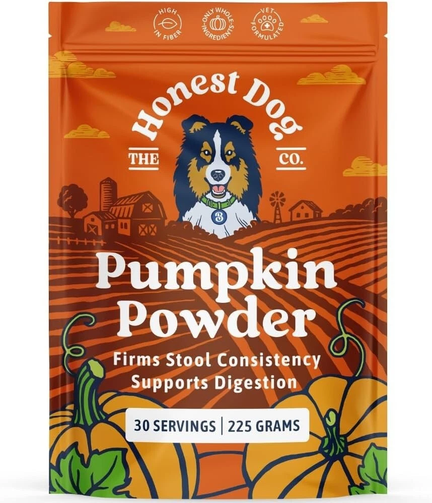 Pumpkin puree sales for puppies