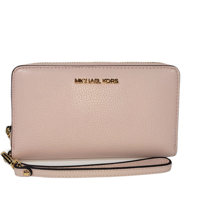 MK pink wallet