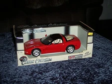 UT - 1/18 SCALE- CHEVROLET CORVETTE - RED HOT - BEAUTIFUL - 210731 - VHTF - NEW 