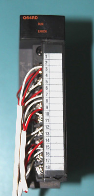 MITSUBISHI Q64RD PT100 INPUT UNIT MELSEC-Q WORKING PULL