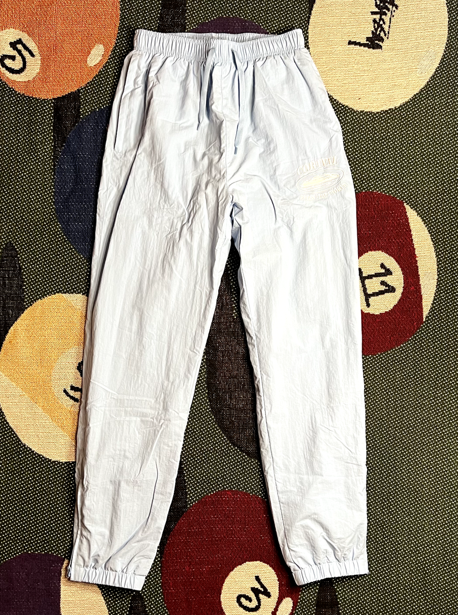 Corteiz Shukushuku Bottoms Track Pants Baby Blue Size Medium Corteiz Shukushuku Bottoms Track Pants Baby Blue Size Medium