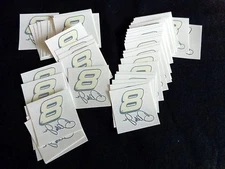 DALE EARNHARDT JR Temporary Tattoos Lot of 50 Signature 8 Body Art Fairs Parties