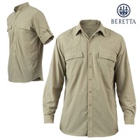 Beretta Sport Safari Shirt (xl)- Tan Beretta Sport Safari Shirt (xl)- Tan