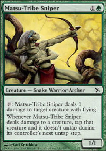 MATSU-TRIBE SNIPER X4 Betrayers of Kamigawa MTG Magic Cards