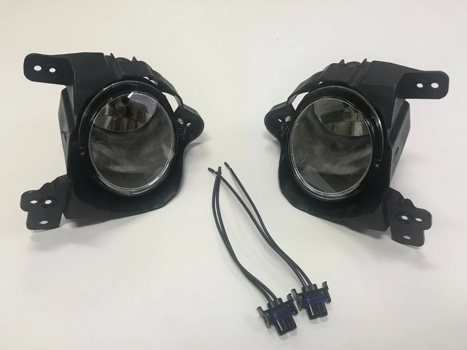 OEM LH RH Fog Lights Lamp Assembly+ Connector 4P for 2008 2011 Kia Soul - Image 2 of 4