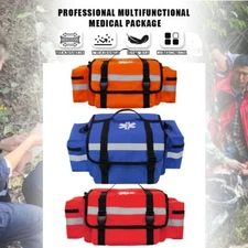 3Color First Aid Responder EMS Emergency Medi-cal Trauma Bag Deluxe Trauma Bag