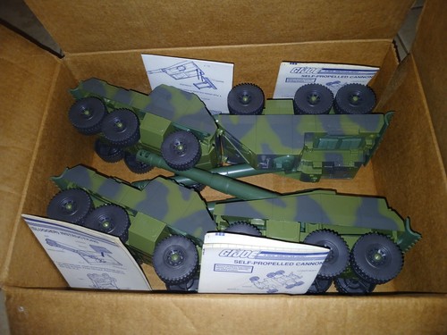 1984 Gi Joe Slugger Propelled Cannon Factory Case Of 4 NOS  *Rare Item* - Picture 2 of 5