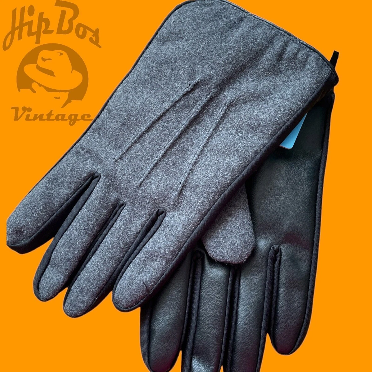 Mens wool driving gloves deals