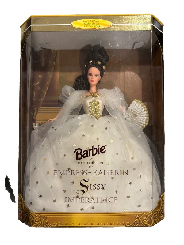 Empress -Kaiserin Sissy Imperatrice 1996 Barbie Doll w/ Gown & Jewelry. Ltd. Edn
