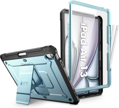  SUPCASE IPAD AIR 13 Zoll M2 (2024) ROBUST SCHUTZHÜLLE MIT SCHUTZGLAS [BLAU]