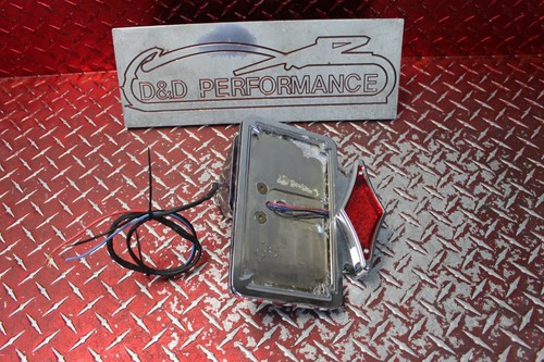 2007 HARLEY DAVIDSON DYNA SUPER GLIDE AFTER MARKET SIDE MOUNT TAG BRACKET DSG10
