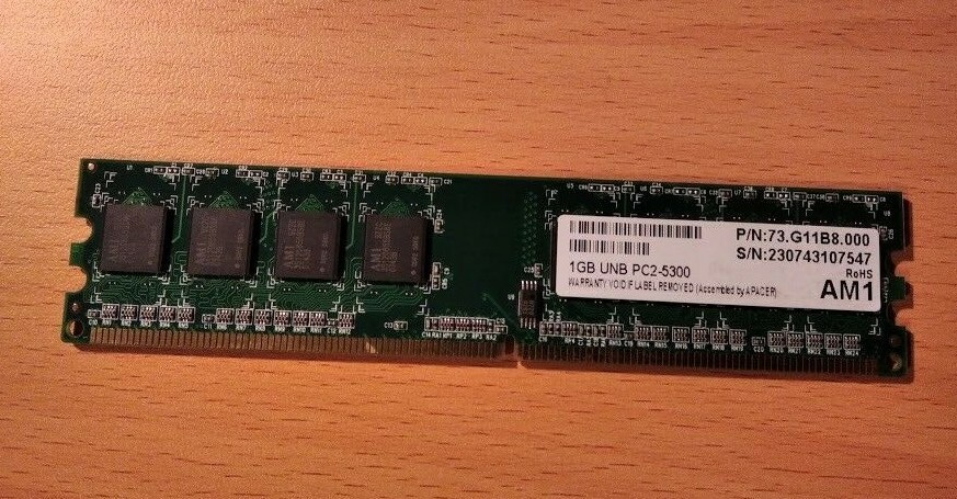 APACER 1GB UNB PC2-5300 CL5 667 Desktop Memory RAM | eBay APACER 1GB UNB PC2-5300 CL5 667 Desktop Memory RAM | eBay