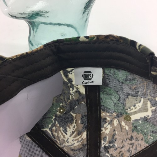 Baseballkappe NAPA Outdoors bestickt Camouflage neu Klettverschluss verstellbarer Verschluss - Bild 6 von 7