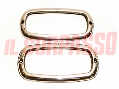 Chrome Frames Front Lights Lancia Appia 2 3 S Flaminia Original Carello