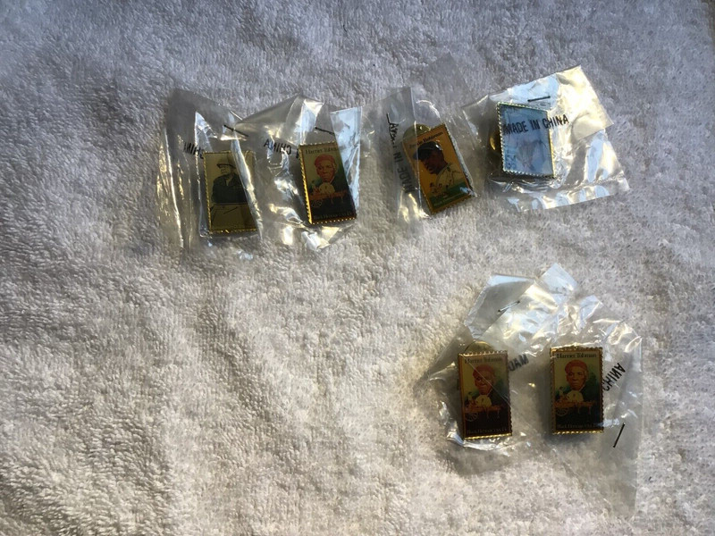 1982 McDonald's AFRICAN Heritage PIN Series USPS Stamp Pins COMPLETE Set TUBMAN