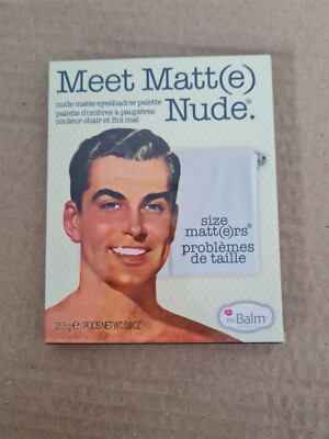 the Balm meet matt (e) nude Lidschatten Palette AUTHENTIC Neu versiegelt 