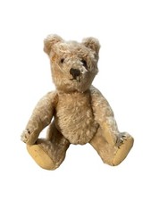 Early Antique 10 Steiff Jointed Teddy Bear 1920's No button/tag