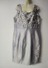 R M Richards Light Purple Sleeveless Sequin Dress Formal Size 16 Stretch