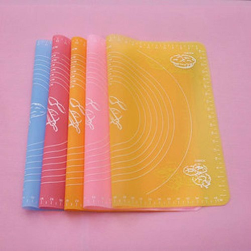 2pcs High Quality Silicone Roll Cut Mat Rolling Cutting Pad Fondant Cake Dough - Picture 10 of 10