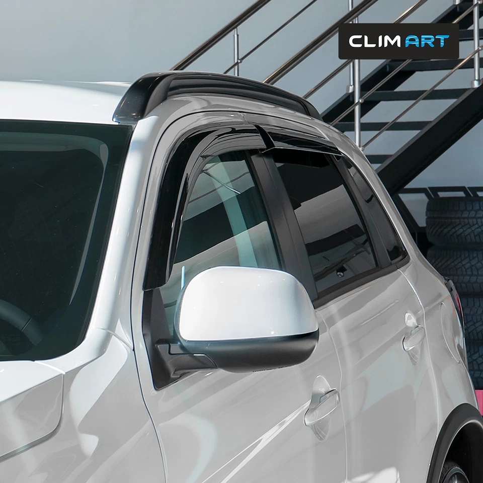 Rain Guards Vent Visors Shade for 2011-2025 Mitsubishi Outlander Sport - Image 3 of 4