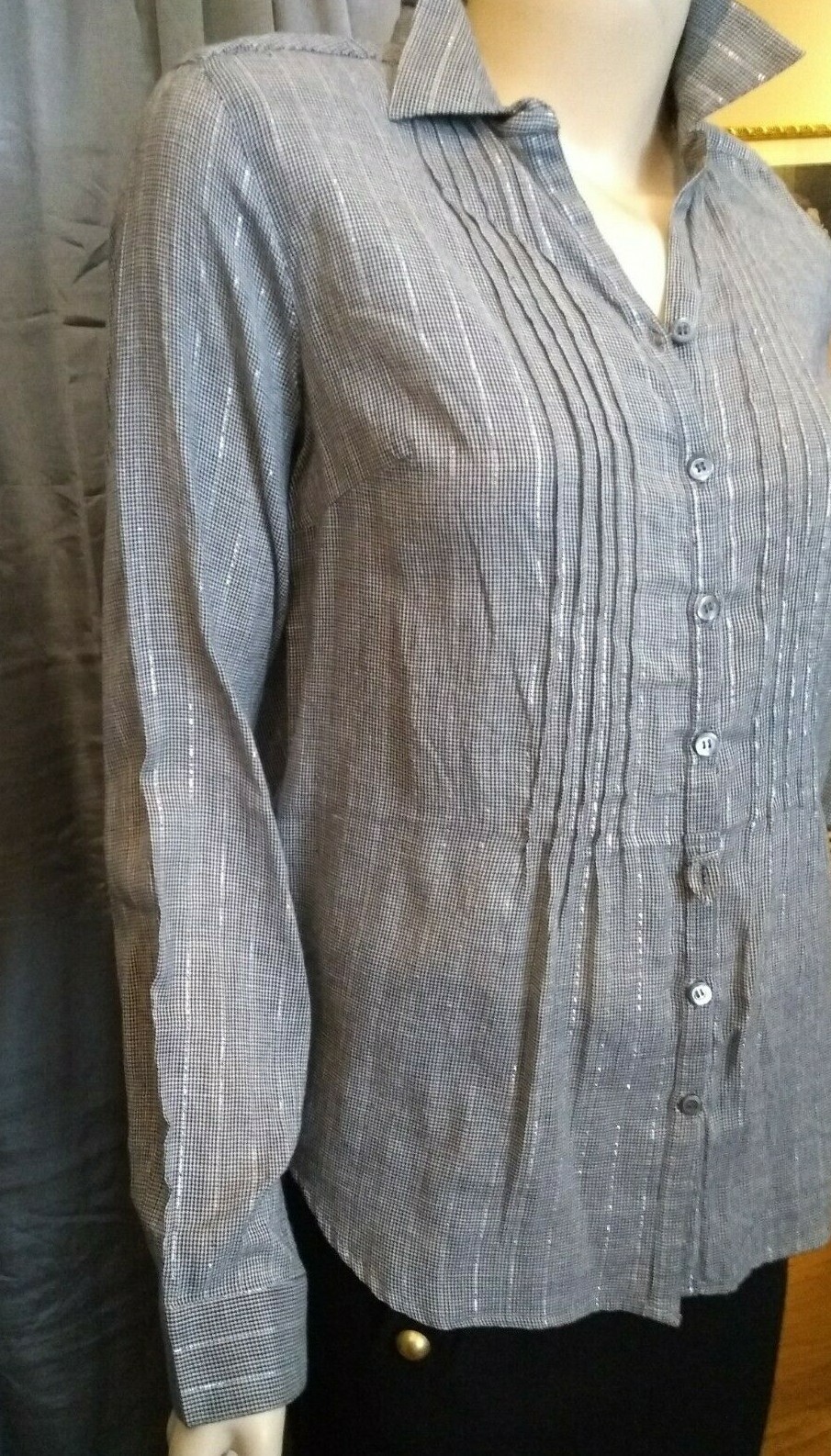 Chemisier Gérard Darel - Taille 38 - Gris - Occasion Très Bon état