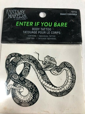 Fantasy Makers Widow Queen Body Tattoo