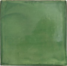 2 x 2 36 pcs Washed Green Mexican Tile Handma...