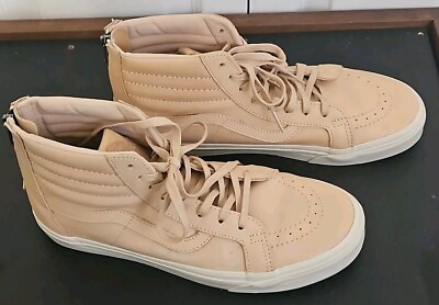 Vans Sk8-Hi Reissue Zip \'Veggie skateboard high top leather shoes sneakers Sz 10 Vans Premium Leather Sk8-Hi Reissue Zip – Kick Theory main image 3