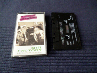MC Cassette Audio Tape Peter & The Test Tube Babies The Shit Factory SAW covers
