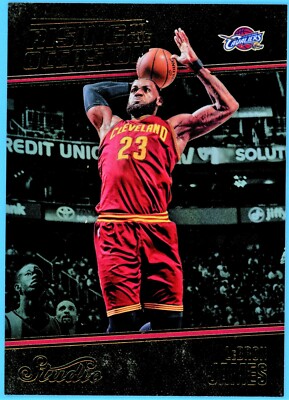 2016-17 Panini Studio Rising to the Occasion LeBron James #RO-LJ