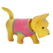 Celluloid Scotty Dog with Twirling Tail Wind-up Toy