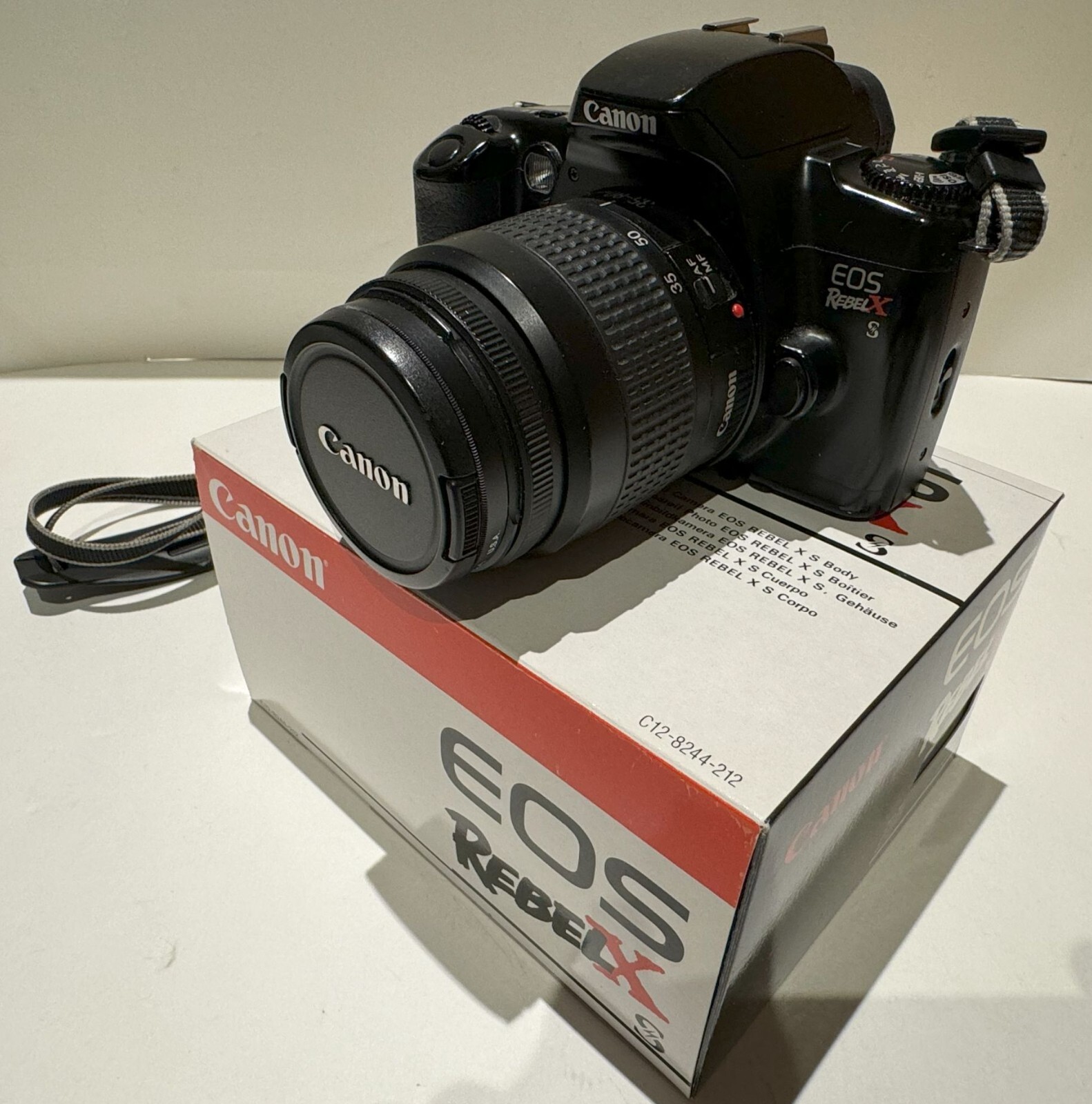 Canon EOS Rebel XS Film Camera, EF 3580mm,Tokina 80200mm, Filters