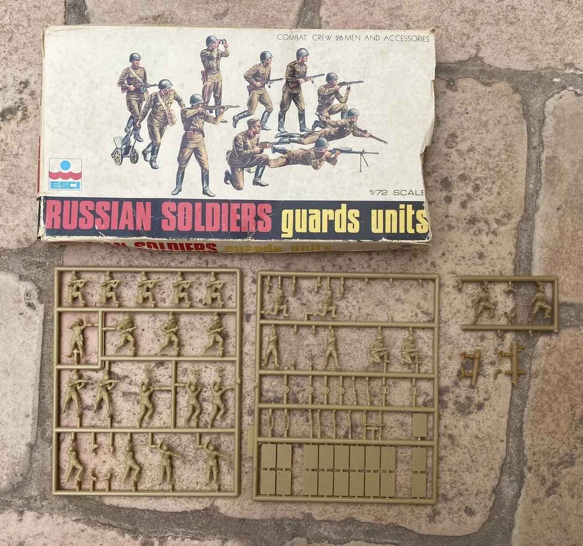 Gros Lot De Soldats Miniatures ESCI - Modèles Réduits - Occasion