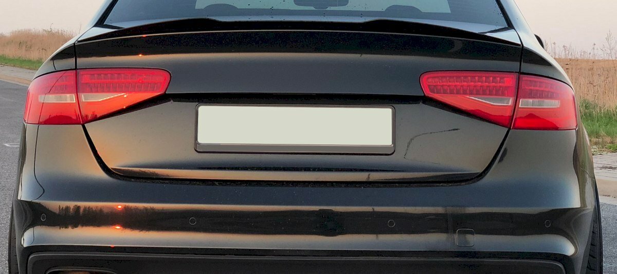 P-Performance Rear Trunk Spoiler Wing For Audi A4 S-Line / S4 B8 In - View #9
