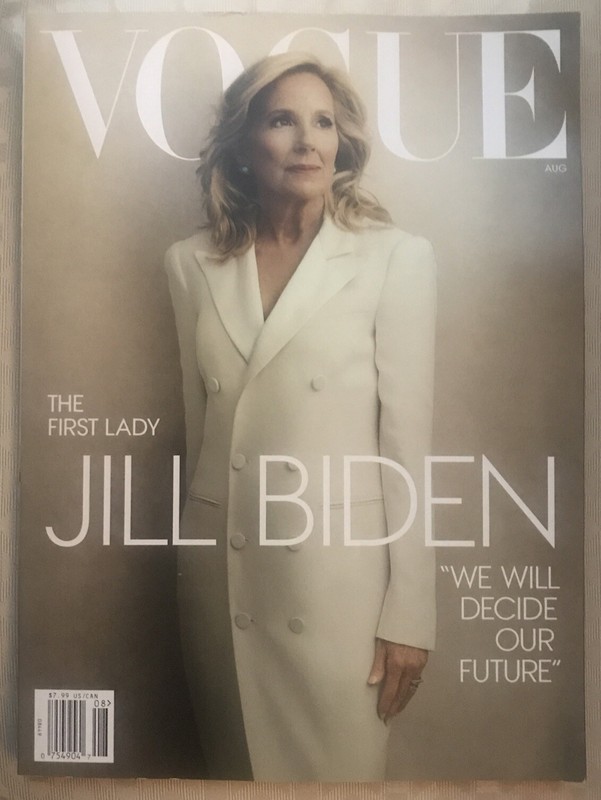 VOGUE Magazine August 2024 Jill Biden Angelina Kendall Liu Wen Carolyn Murphy