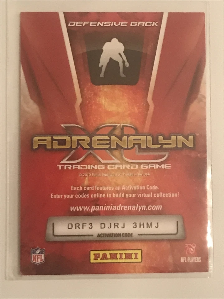 2010 Adrenalyn XL Devin McCourty #228 Rookie RC New England Patriots Card - Image 2 of 2