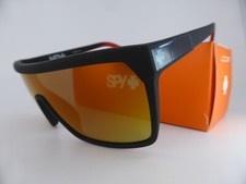 SPY Sunglasses FLYNN M/Blk Red Fade - HD Grey/Green w/ Red Spectre Mirror Lenses