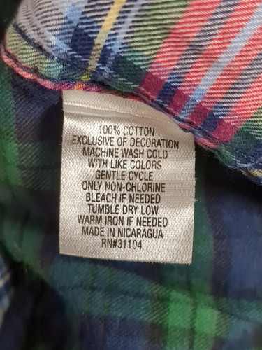 Crown & Ivy Shirt, Multi (Patchwork) Plaid Button Down, XXL, Classic Fit, 2XL - Picture 10 of 15