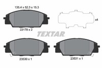 Textar 2317801 Bremsbelagsatz, Scheibenbremse FüR Acura, Honda