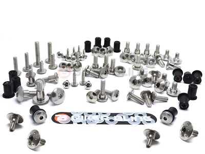 Yamaha FZR750R 1992 Edelstahl Scheibe Motorrad Verkleidung Schrauben Kit