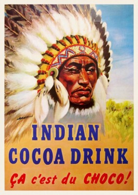 Poster Vintage CACAO CIDA – Affiche Rétro 50x70cm | Décoration Murale Chambre & Salon