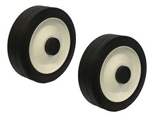 2 x 150mm. (6") WHEELS. Lawnmower, Patio & Garden Furniture, Barbeque, Trolley*