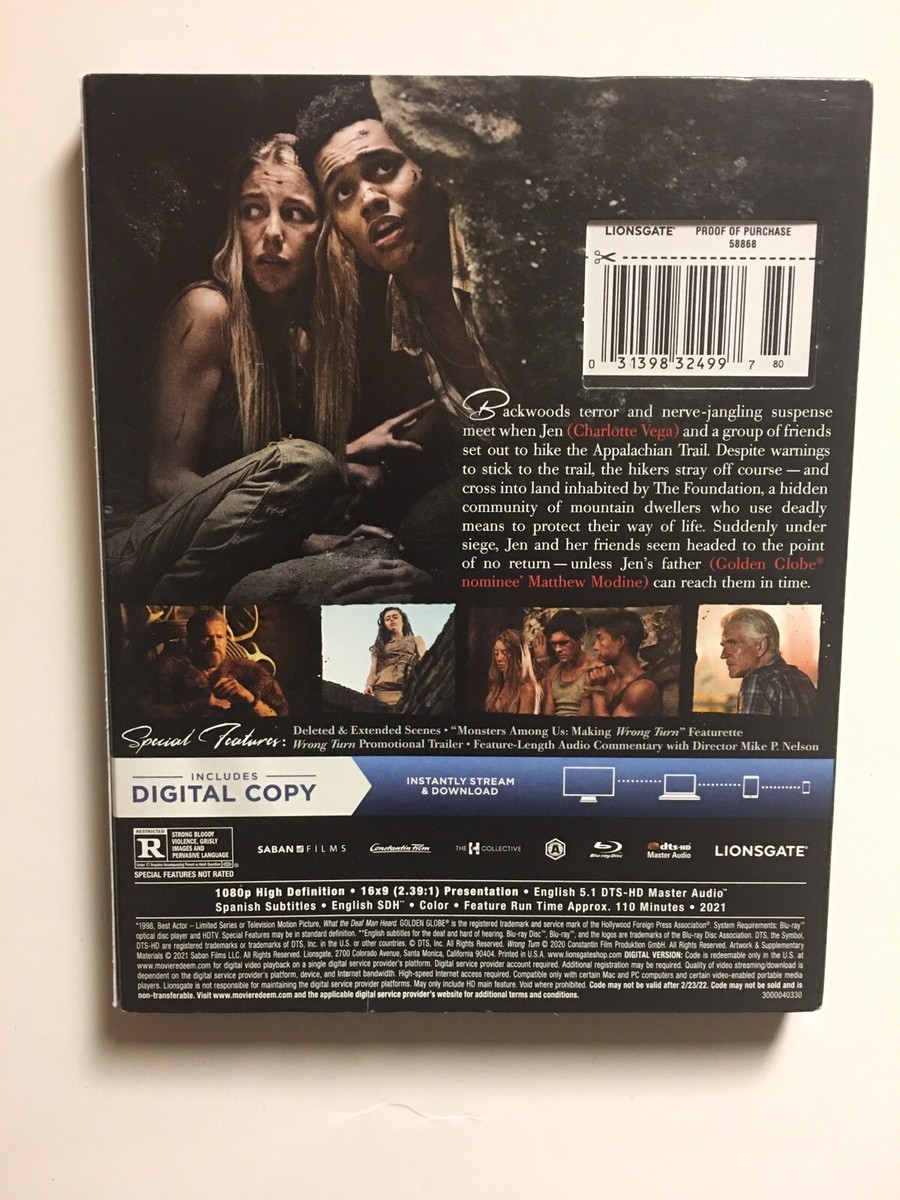 Trailer Stream Wrong Turn 2021 Wrong Turn: The Foundation (Blu-ray