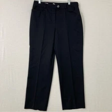 Basler Black Straight Leg High Rise Office/Business Pants size EU 42