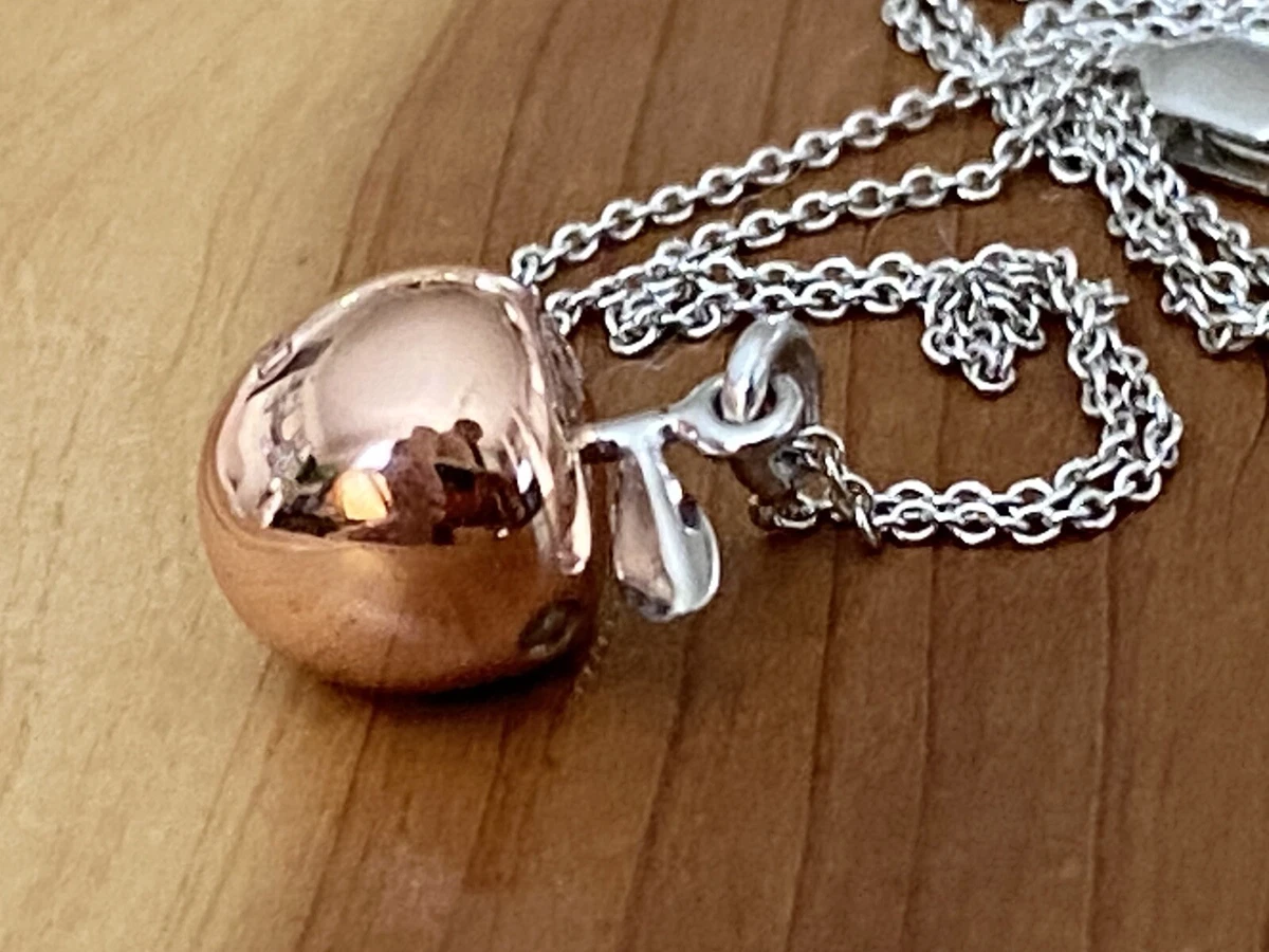 HOT DIAMONDS STERLING SILVER 925 DIAMOND STONE ROSE APPLE