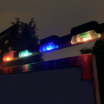 Solar-LED-Stufenlicht Treppen-Nachtlicht-Stufenlicht im Freien wasserdicht